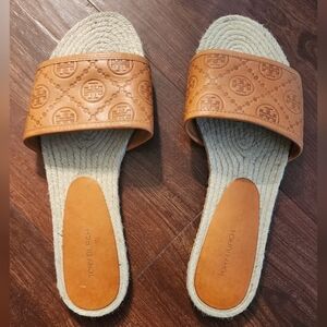 Tory Burch T Monogram Slides